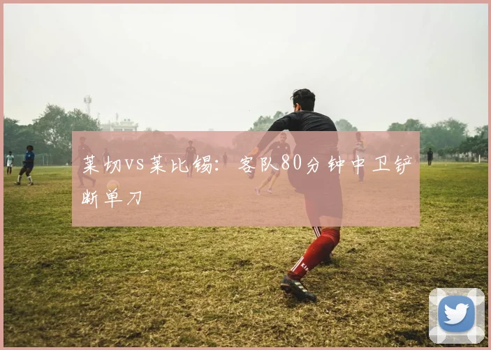 莱切vs莱比锡：客队80分钟中卫铲断单刀